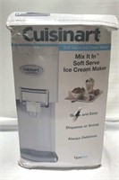 New Cuisinart Soft Serve Ice Cream Maker