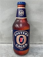 Large Fosters Lager Plastic Point Of Sale Display