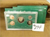 1994-97-78 U.S. Mint Proof Sets