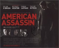 American Assassin Dylan O'Brien signed poster