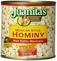 2026Juanitas Hominy Mexican Style, 25 oz (packagin