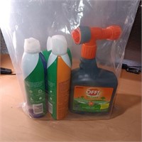 lot of 4 Bag of Bug Spray