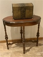 Antique Mahogany Edwardian Style Side Table &