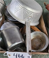 Primitive Canteen, Strainer, PiePans, Lids, More