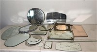 Lot of Vintage Mirrors Unframed