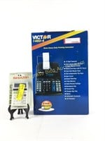 Open box Sharp and Victor calculators