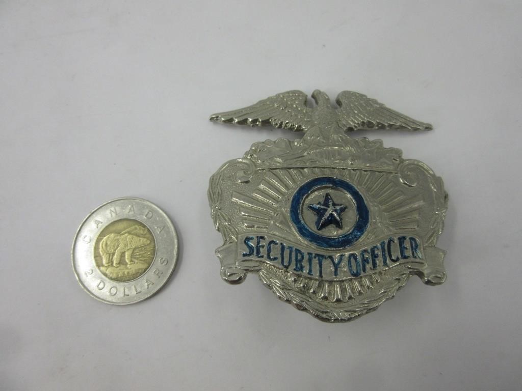 Badge '' Security Officer ''