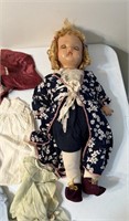 Doll with Clothes Doll Given as a Gift in 1943