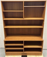 Danish Poul Hundevad MCM Bookcase 2-Piece