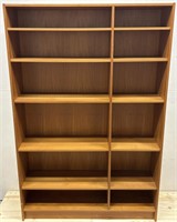 MCM Domino Danish Teak Mid-Century Modern Bookcase