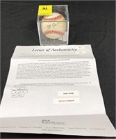 Early Wynn Baseball Autographed w/