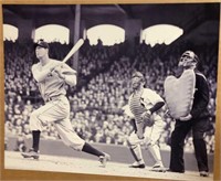 Hank Greenberg Swinging Photo