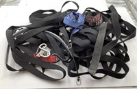 VARIOUS STRAPS AND BUNGEE CORDS