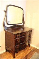 DRESSER WITH MIRROR