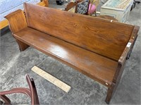 Antique Pine Deacon Bench/Table.
