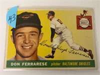 1955 Topps Don Ferrarese #185