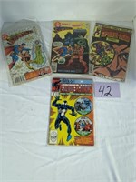 Vintage Superman & Spiderman Comics