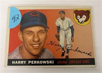 1955 Topps Harry Perkowski #184