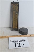 Therometer & Jewelry Box