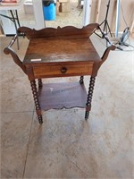 1 DRAWER WASHSTAND W/ TOWEL BARS