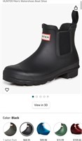 Size Six Women's Rain Boots (Open Box, New)