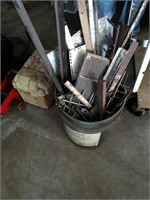 Bucket of scrap metal