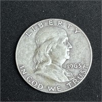 1953 Franklin Silver Half Dollar