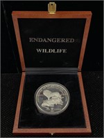 1992 Silver Guinea Equatorial Endangered Wildlife