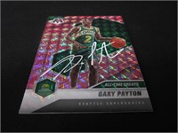 Gary Payton Signed Trading Card Direct COA