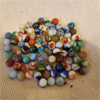 Vintage & Antique Lot Mixed Marbles