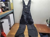 DAKOTA Black Overalls Sz L