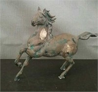Box-Cast Iron Horse Statue, Approx. 10" Tall