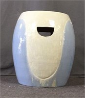 Ceramic garden stool  18" tall 16"diameter $579