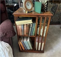 Revolving Bookcase Table Stand