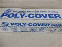 4 MIL X 12' X 100' POLY-COVER CLEAR