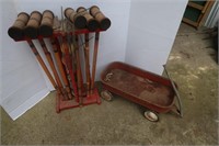 Vintage Croquet Set