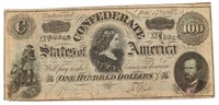 Series 1864 Lucy Pickens $100 Confederate Note