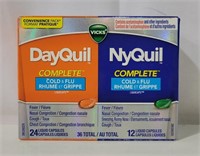 BRAND NEW DAYQUIL- NYQUIL COMPLETE