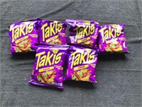 G)  TAKIS snacks each bag is 3.25 ounce. They are