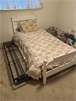 TWIN BED W TRUNDLE