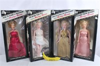 4-'80's Marilyn Monroe Movie Collection Dolls