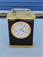 VINTAGE HOWARD MILLER ROSEWOOD BRACKET CLOCK