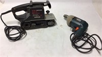 Sears Craftsman Belt Sander / Black & Decker Drill