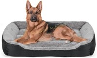 Dog Bed  Rectangle  Washable - Large Size