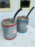 2 -5 gal. fuel cans