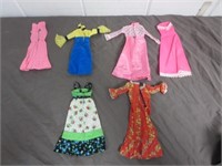 6 Very Pretty Barbie / Barbie Sized Dresses 1