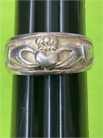 Sz.8 Sterling Silver Ring 6.93 Grams