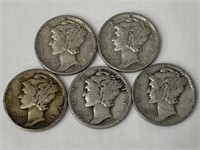 Mercury silver dimes