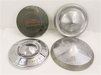 Hubcaps (Studebaker, Chevrolet, Chevy, Plymouth)