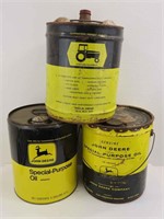 John Deere Oil Cans